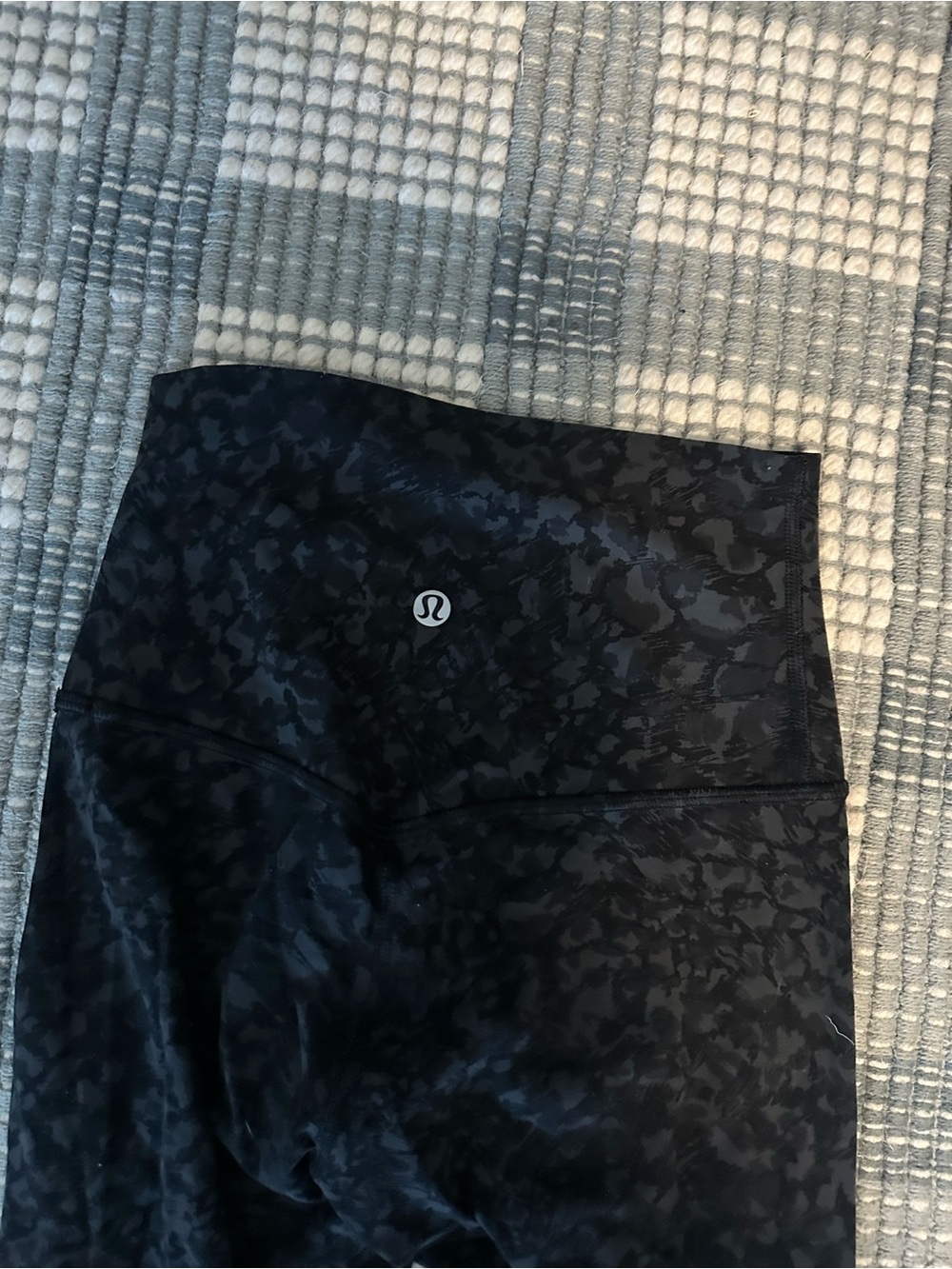 Lululemon High-Rise Black Patterned Women’s Jeans